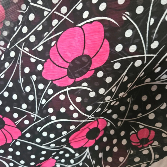 New Tower USA Floral Polka Dot Camisole - Picture 4 of 5